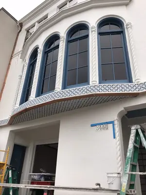 Architectural Arched Window Siding & Facade